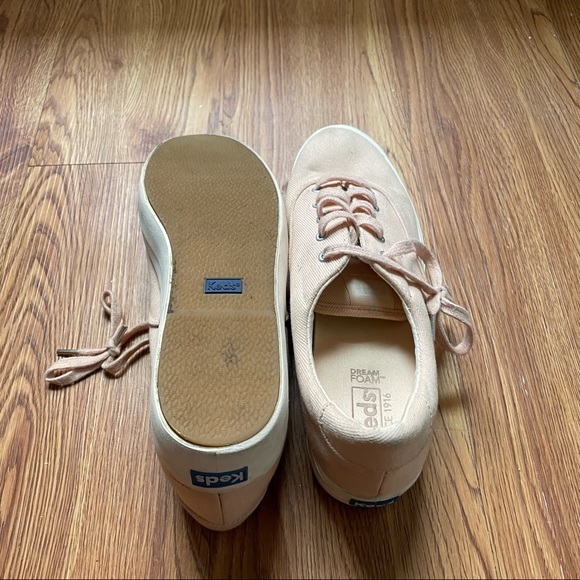 Keds Dream Foam Platform Lace Up Sneaker in Rose - Picture 4 of 5